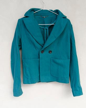 Giacca donna Marella in lana, tg M, verde acqua