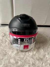 Casco Moto GIVI X25 Jet Nero Opaco Taglia XL Nuovo