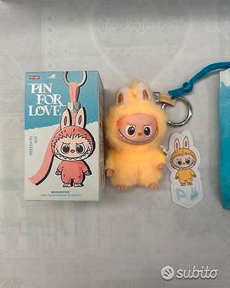 Labubu Popmart Pin for Love - Lettera P
