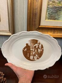 Piatto Ovale/Vassoio Porcellana BAVARIA