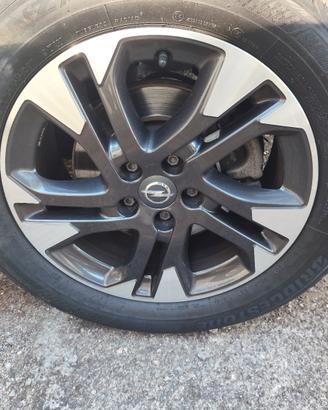 Quattro cerchi originali R17 Opel Zafira Life 