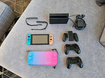 Nintendo Switch 32GB Console, Joy-Con Blu Neon/Ros