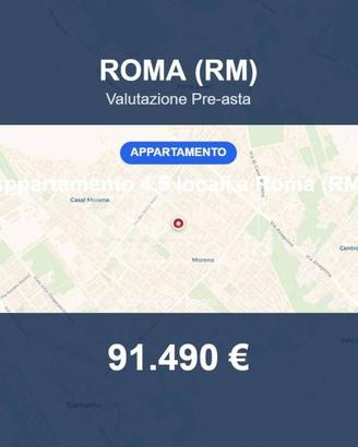 Immobile in asta di 74 m² a Roma