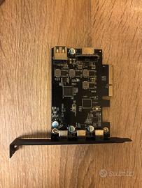 Scheda espandione pci-express usb c