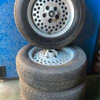 CERCHI IN LEGA CON GOMME 205/70/R15 JAGUAR