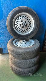 CERCHI IN LEGA CON GOMME 205/70/R15 JAGUAR