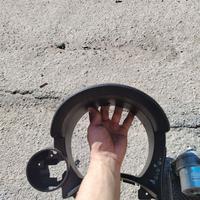 Cupolino in pelle abarth 500/595