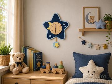 Orologio da parete a pendolo per bambini