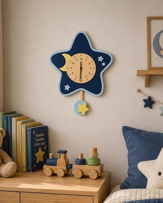 Orologio da parete a pendolo per bambini