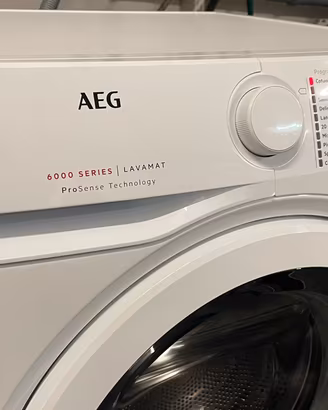 lavatrice AEG 8 kg slim