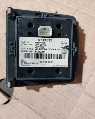 253B00345R Comando multifunzione Renault scenic ii