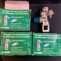 Gruppo sicurezza per scaldabagno Caleffi 3 pezzi