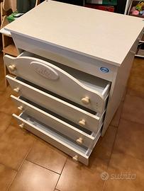 cassettiera per bambini