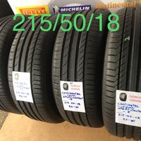Gomme 215/50/18 Nuove e usate otime condizioni
