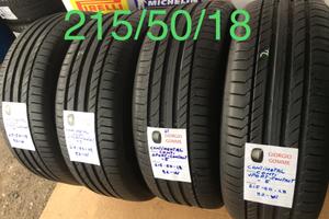 Gomme 215/50/18 Nuove e usate otime condizioni
