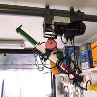 Carroponte verricello argano elettrico