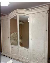 Camera da letto legno massello