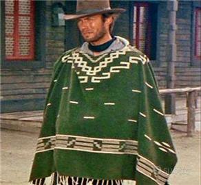 poncho Eastwood originale in lana lanswool 