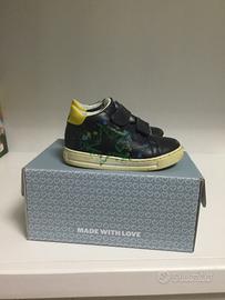 Scarpe falcotto numero 21 in pelle blu