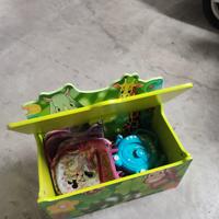 cassa panca porta giocattoli 