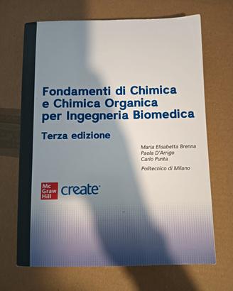 Libro di chimica e chimica organica