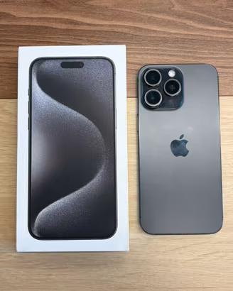 iPhone 15 Pro Max 256 Black Titan