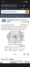 Recinto per cane