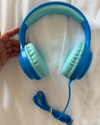 Cuffie bambini con microfono e limitatore volume