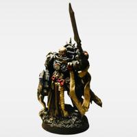 Miniatura Warhammer 40,000 capitano Templari Neri
