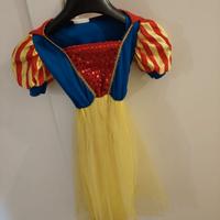 Vestito Biancaneve 3 anni bambina