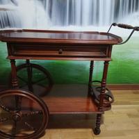 Portavivande in legno vintage