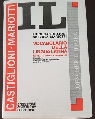 vocabolario latino Castiglioni Mariotti
