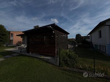 Gazebo legno lamellare