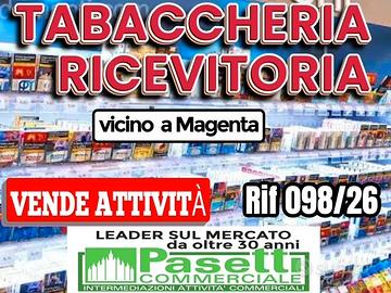 TABACCHERIA/RICEVITORIA di 50 mq vicino a Magenta