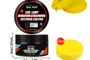 Kit Rinnova Fari Auto Moto Lucidante + 2 Spugne