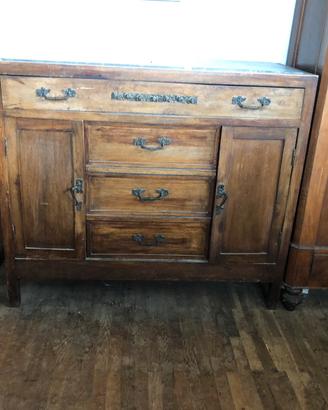 Credenza antica in legno massello