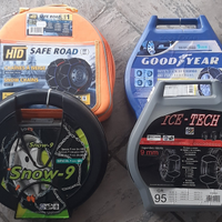 Catene neve 9 mm per auto e 16 mm per camper