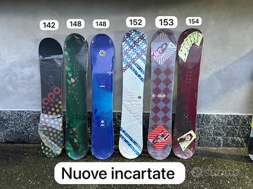 Snowboard nuovi e usati