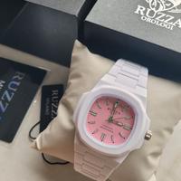 Orologio Ruzza Watch Bubble Gum Rosa Bianco nuovo