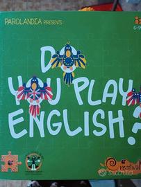gioco da tavolo Do you play English?
