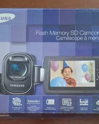 Videocamera Samsung SMX-F40SP Silver Zoom 65x