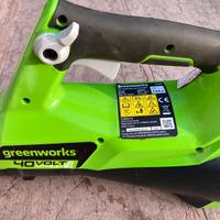 Soffiatore a batteria Greenworks 40V