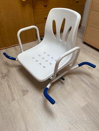 Sedile girevole vasca