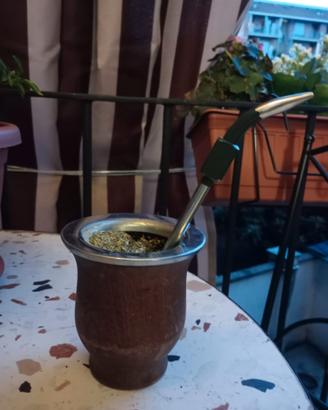 Bombilla Mate in Acciaio Chirurgico + Scovolino