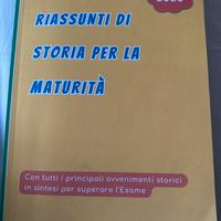 libro nuovo: riassunti di storia per la maturità