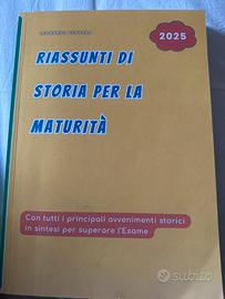 libro nuovo: riassunti di storia per la maturità