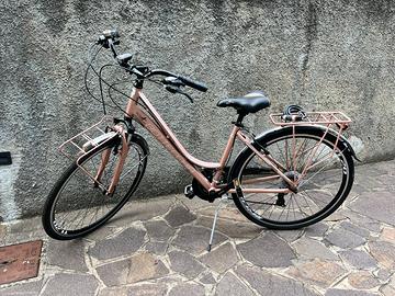 Bici da donna bottecchia city bike rosa