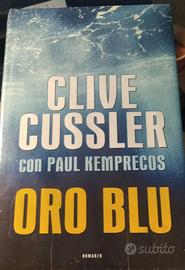 Romanzo Oro Blu di Clive Cussler con Paul Kempreco