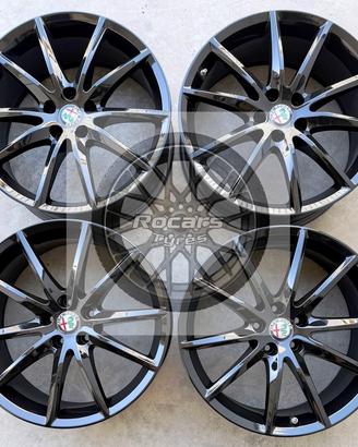 Cerchi 19 neri originali Alfa Romeo Stelvio Giulia