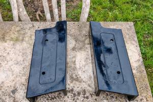 piastre /bracket 6 pollici bobs machine 